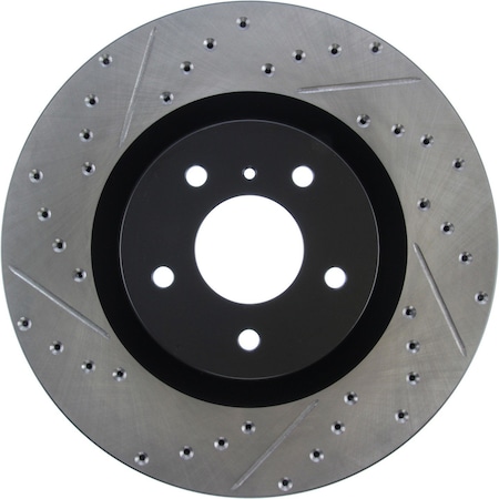 Centric Parts Sport Drilled/Slotted Brake Rotor, 127.42076R 127.42076R